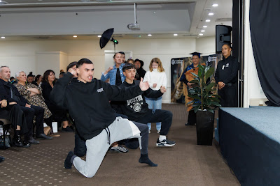 Photo from the TWoA Waiariki 2024 Graduation (Rotorua), held at The Distinction Hotel, Rotorua, Bay aof Plenty, New Zealand on Friday, 10 May, 2024. Photo: Mike Walen / KeyImagery Photography. Copyright: © Te Wānanga o Aotearoa.