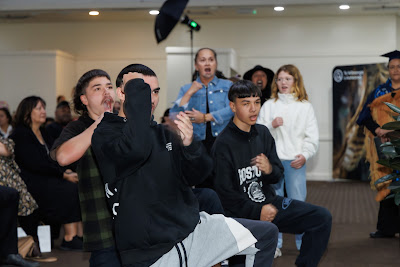 Photo from the TWoA Waiariki 2024 Graduation (Rotorua), held at The Distinction Hotel, Rotorua, Bay aof Plenty, New Zealand on Friday, 10 May, 2024. Photo: Mike Walen / KeyImagery Photography. Copyright: © Te Wānanga o Aotearoa.