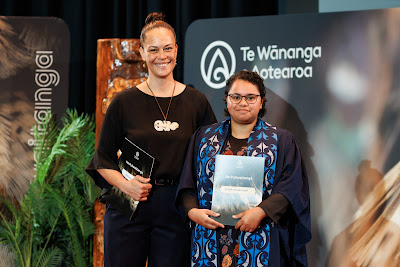 Photo from the TWoA Whirikoka 2024 Graduation (Gisborne), held at the War Memorial Theatre, Gisborne, East Coast, New Zealand on Wednesday 10 April, 2024. Photo by Mike Walen / KeyImagery Photography. Copyright: © Te Wānanga o Aotearoa.