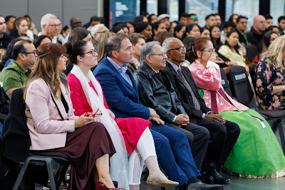 Photo from the HCC NZ Citizenship Ceremony 2 (Afternoon) held at The Atrium, Wintec/Te Pukenga, Hamilton, Waikato, New Zealand at 3:30pm on Monday, 12 August, 2024. Photo: Mike Walen / KeyImagery Photography. Copyright: © Hamilton City Council.