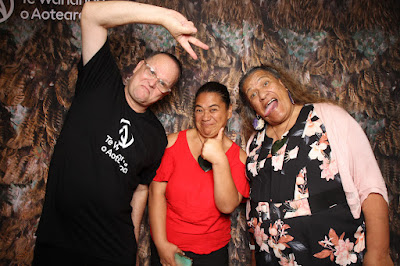 Booth photo from the TWoA Tainui 2023 Graduations (Ceremony 1 - Wednesday Morning), held at Hamilton Boys High School, Hamilton, Waikato, New Zealand on Wednesday, 19 April 2023. Photo: InstaBooth by KeyImagery Photography. Copyright: © Te Wānanga o Aotearoa.