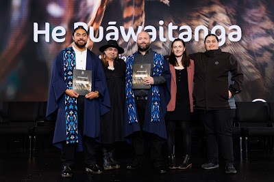 Photo from Ceremony 7 of the TWoA Tāmaki Makaurau 2025 Graduations (May 2025) held at the Mangere Arts Centre in Auckland, New Zealand on Wednesday, 28 May, 2025. Photo by Mike Walen / KeyImagery Photography. Copyright: © 2025 Te Wānanga o Aotearoa.