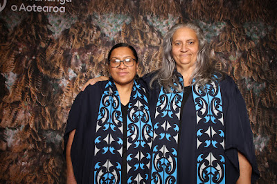 Booth photo from the TWoA Tainui 2023 Graduations (Ceremony 2 - Wednesday Afternoon), held at Hamilton Boys High School, Hamilton, Waikato, New Zealand on Wednesday, 19 April 2023. Photo: InstaBooth by KeyImagery Photography. Copyright: © Te Wānanga o Aotearoa.