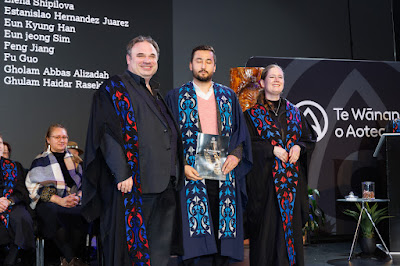 Photo from the TWoA Tāmaki Makaurau 2024 Graduations (Ceremony 6 @ 7pm), held at Church Unlimited, Glendene, Auckland, New Zealand on Wednesday, 26 June, 2024. Photo: Mike Walen / KeyImagery Photography. Copyright: © Te Wānanga o Aotearoa.
