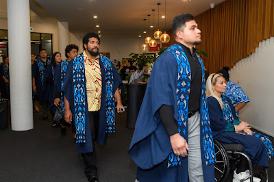 Photo from the TWoA Tāmaki Makaurau 2024 Graduations (Ceremony 4 @ 7pm), held at Church Unlimited, Glendene, Auckland, New Zealand on Tuesday, 25 June, 2024. Photo: Alick Saunders for KeyImagery Photography. Copyright: © Te Wānanga o Aotearoa.
