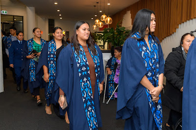 Photo from the TWoA Tāmaki Makaurau 2024 Graduations (Ceremony 4 @ 7pm), held at Church Unlimited, Glendene, Auckland, New Zealand on Tuesday, 25 June, 2024. Photo: Alick Saunders for KeyImagery Photography. Copyright: © Te Wānanga o Aotearoa.