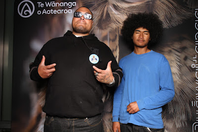 Booth photo from Ceremony 2 of the TWoA Tāmaki Makaurau 2025 Graduations (March 2025) held at the Mangere Arts Centre in Auckland, New Zealand on Wednesday, 12 March, 2025. Photo: InstaBooth by KeyImagery Photography. Copyright: © 2025 Te Wānanga o Aotearoa.