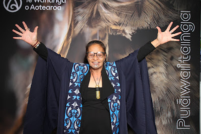 Booth photo from the TWoA Waiariki 2024 Graduations (Kawerau), held at Rautahi Marae, Kawerau, Bay of Plenty, New Zealand on Friday, 17 May, 2023. Photo: InstaBooth by KeyImagery Photography. Copyright: © Te Wānanga o Aotearoa.