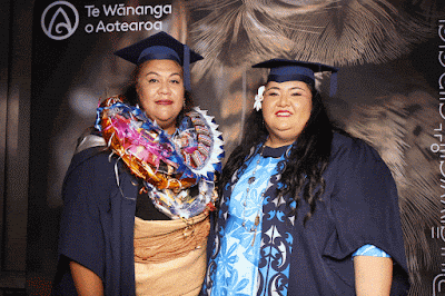 Booth photo from Ceremony 2 of the TWoA Tāmaki Makaurau 2025 Graduations (March 2025) held at the Mangere Arts Centre in Auckland, New Zealand on Wednesday, 12 March, 2025. Photo: InstaBooth by KeyImagery Photography. Copyright: © 2025 Te Wānanga o Aotearoa.
