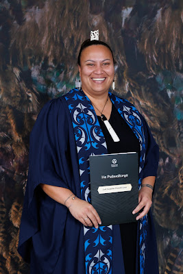 Photo from the TWoA Tāmaki Makaurau 2023 Graduations (Ceremony 5 @ 3pm), held at the Due Drop Events Centre, Manukau, Auckland, New Zealand on Thursday, 8 June, 2023. Photo: Mike Walen / KeyImagery Photography. Copyright: © Te Wānanga o Aotearoa.
