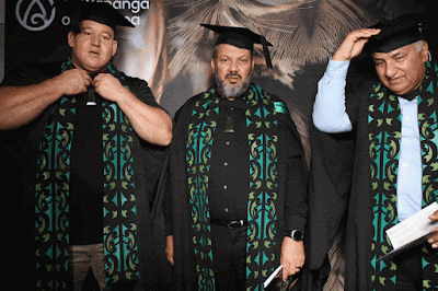 Booth photo from the TWoA Tainui 2025 Graduations (Ceremony 3 @ 10am) held at Claudelands Event Centre in Hamilton, Waikato, New Zealand on Wednesday, 30 April, 2025. Photography by InstaBooth / KeyImagery Photography. Copyright: © 2025 Te Wānanga o Aotearoa.