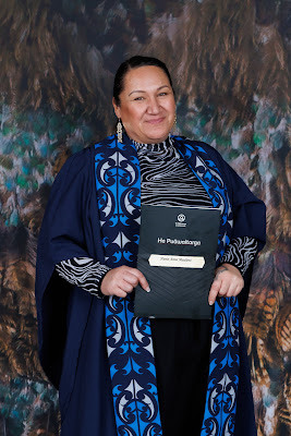 Photo from the TWoA Tāmaki Makaurau 2023 Graduations (Ceremony 5 @ 3pm), held at the Due Drop Events Centre, Manukau, Auckland, New Zealand on Thursday, 8 June, 2023. Photo: Mike Walen / KeyImagery Photography. Copyright: © Te Wānanga o Aotearoa.