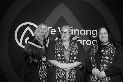 Photo from the TWoA Te Tai Tokerau 2024 Graduation (Kaitaia), held at Te Ahu in Kaitaia, Northland, New Zealand on Wednesday, 8 May, 2024. Photo by Alick Saunders for KeyImagery Photography. Copyright: © Te Wānanga o Aotearoa.
