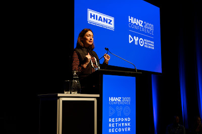 Photo from Day 1 of the 2021 HIANZ Conference held at the Energy Events Centre, Rotorua, New Zealand. Taken: Wednesday, 11 August 2021. Photography: Mike Walen / KeyImagery Photography. Copyright: © Hire Industry Association of New Zealand (Inc).
