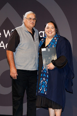 Photo from Ceremony 7 of the TWoA Tāmaki Makaurau 2025 Graduations (May 2025) held at the Mangere Arts Centre in Auckland, New Zealand on Wednesday, 28 May, 2025. Photo by Mike Walen / KeyImagery Photography. Copyright: © 2025 Te Wānanga o Aotearoa.