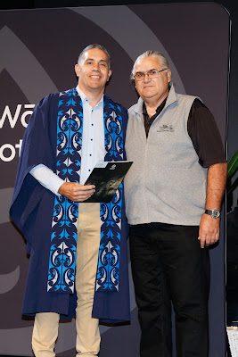 Photo from Ceremony 7 of the TWoA Tāmaki Makaurau 2025 Graduations (May 2025) held at the Mangere Arts Centre in Auckland, New Zealand on Wednesday, 28 May, 2025. Photo by Mike Walen / KeyImagery Photography. Copyright: © 2025 Te Wānanga o Aotearoa.