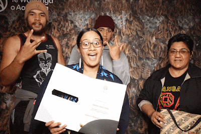 Booth photo from the TWoA Tainui 2023 Graduations (Ceremony 1 - Wednesday Morning), held at Hamilton Boys High School, Hamilton, Waikato, New Zealand on Wednesday, 19 April 2023. Photo: InstaBooth by KeyImagery Photography. Copyright: © Te Wānanga o Aotearoa.