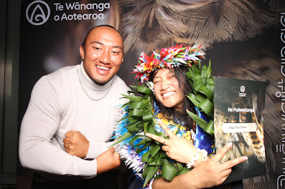 Booth photo from Ceremony 2 of the TWoA Tāmaki Makaurau 2025 Graduations (March 2025) held at the Mangere Arts Centre in Auckland, New Zealand on Wednesday, 12 March, 2025. Photo: InstaBooth by KeyImagery Photography. Copyright: © 2025 Te Wānanga o Aotearoa.