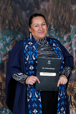 Photo from the TWoA Tāmaki Makaurau 2023 Graduations (Ceremony 5 @ 3pm), held at the Due Drop Events Centre, Manukau, Auckland, New Zealand on Thursday, 8 June, 2023. Photo: Mike Walen / KeyImagery Photography. Copyright: © Te Wānanga o Aotearoa.