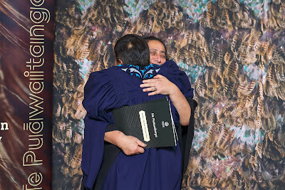 Photo from the TWoA Waiariki 2023 Graduations (Kawerau), held at  Rautahi Marae, Kawerau, Bay of Plenty, New Zealand on Friday, 2 June, 2023. Photo: Alick Saunders for KeyImagery Photography. Copyright: © Te Wānanga o Aotearoa.