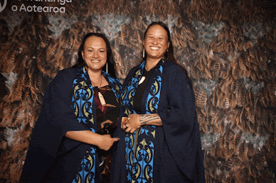 Booth photo from the TWoA Tainui 2023 Graduations (Ceremony 2 - Wednesday Afternoon), held at Hamilton Boys High School, Hamilton, Waikato, New Zealand on Wednesday, 19 April 2023. Photo: InstaBooth by KeyImagery Photography. Copyright: © Te Wānanga o Aotearoa.