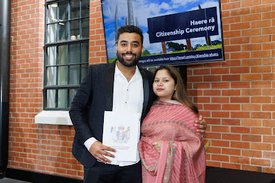 Photo from the HCC NZ Citizenship Ceremony 2 (Afternoon) held at The Atrium, Wintec/Te Pukenga, Hamilton, Waikato, New Zealand at 3:30pm on Monday, 12 August, 2024. Photo: Mike Walen / KeyImagery Photography. Copyright: © Hamilton City Council.