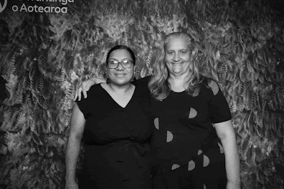Booth photo from the TWoA Tainui 2023 Graduations (Ceremony 2 - Wednesday Afternoon), held at Hamilton Boys High School, Hamilton, Waikato, New Zealand on Wednesday, 19 April 2023. Photo: InstaBooth by KeyImagery Photography. Copyright: © Te Wānanga o Aotearoa.