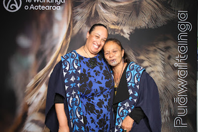 Booth photo from the TWoA Waiariki 2024 Graduations (Kawerau), held at Rautahi Marae, Kawerau, Bay of Plenty, New Zealand on Friday, 17 May, 2023. Photo: InstaBooth by KeyImagery Photography. Copyright: © Te Wānanga o Aotearoa.