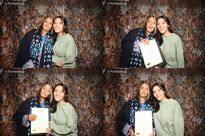 Booth photo from the TWoA Tainui 2023 Graduations (Ceremony 1 - Wednesday Morning), held at Hamilton Boys High School, Hamilton, Waikato, New Zealand on Wednesday, 19 April 2023. Photo: InstaBooth by KeyImagery Photography. Copyright: © Te Wānanga o Aotearoa.
