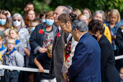 Photo from the Anzac Day 2022 Civic Service held at Memorial Park, Hamilton, Waikato, New Zealand. Taken: Monday, 25 April 2022. Photography: Mike Walen / KeyImagery Photography. Copyright: © Hamilton City Council.