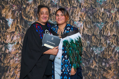 Photo from the TWoA Waiariki 2023 Graduations (Kawerau), held at  Rautahi Marae, Kawerau, Bay of Plenty, New Zealand on Friday, 2 June, 2023. Photo: Alick Saunders for KeyImagery Photography. Copyright: © Te Wānanga o Aotearoa.