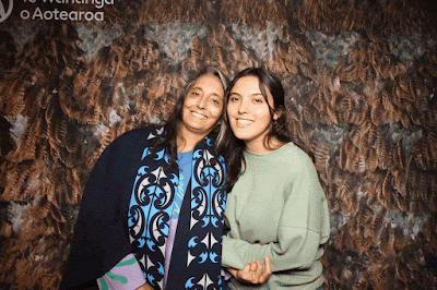 Booth photo from the TWoA Tainui 2023 Graduations (Ceremony 1 - Wednesday Morning), held at Hamilton Boys High School, Hamilton, Waikato, New Zealand on Wednesday, 19 April 2023. Photo: InstaBooth by KeyImagery Photography. Copyright: © Te Wānanga o Aotearoa.