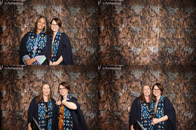 Booth photo from the TWoA Tainui 2023 Graduations (Ceremony 1 - Wednesday Morning), held at Hamilton Boys High School, Hamilton, Waikato, New Zealand on Wednesday, 19 April 2023. Photo: InstaBooth by KeyImagery Photography. Copyright: © Te Wānanga o Aotearoa.