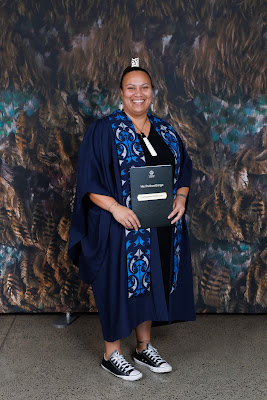 Photo from the TWoA Tāmaki Makaurau 2023 Graduations (Ceremony 5 @ 3pm), held at the Due Drop Events Centre, Manukau, Auckland, New Zealand on Thursday, 8 June, 2023. Photo: Mike Walen / KeyImagery Photography. Copyright: © Te Wānanga o Aotearoa.