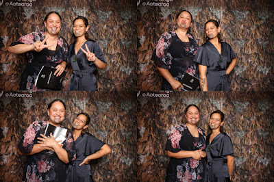 Booth photo from the TWoA Tainui 2023 Graduations (Ceremony 2 - Wednesday Afternoon), held at Hamilton Boys High School, Hamilton, Waikato, New Zealand on Wednesday, 19 April 2023. Photo: InstaBooth by KeyImagery Photography. Copyright: © Te Wānanga o Aotearoa.
