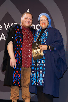 Photo from Ceremony 7 of the TWoA Tāmaki Makaurau 2025 Graduations (May 2025) held at the Mangere Arts Centre in Auckland, New Zealand on Wednesday, 28 May, 2025. Photo by Mike Walen / KeyImagery Photography. Copyright: © 2025 Te Wānanga o Aotearoa.