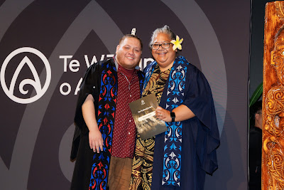 Photo from Ceremony 7 of the TWoA Tāmaki Makaurau 2025 Graduations (May 2025) held at the Mangere Arts Centre in Auckland, New Zealand on Wednesday, 28 May, 2025. Photo by Mike Walen / KeyImagery Photography. Copyright: © 2025 Te Wānanga o Aotearoa.
