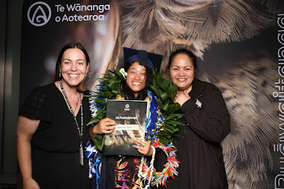 Booth photo from Ceremony 2 of the TWoA Tāmaki Makaurau 2025 Graduations (March 2025) held at the Mangere Arts Centre in Auckland, New Zealand on Wednesday, 12 March, 2025. Photo: InstaBooth by KeyImagery Photography. Copyright: © 2025 Te Wānanga o Aotearoa.