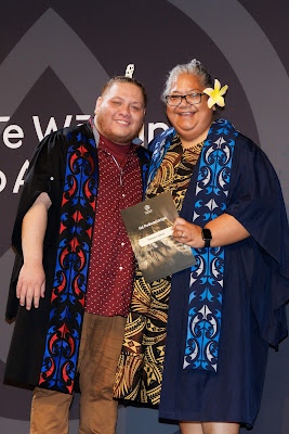 Photo from Ceremony 7 of the TWoA Tāmaki Makaurau 2025 Graduations (May 2025) held at the Mangere Arts Centre in Auckland, New Zealand on Wednesday, 28 May, 2025. Photo by Mike Walen / KeyImagery Photography. Copyright: © 2025 Te Wānanga o Aotearoa.
