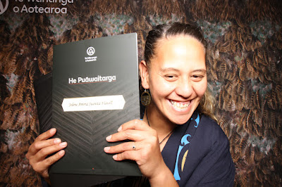 Booth photo from the TWoA Tainui 2023 Graduations (Ceremony 1 - Wednesday Morning), held at Hamilton Boys High School, Hamilton, Waikato, New Zealand on Wednesday, 19 April 2023. Photo: InstaBooth by KeyImagery Photography. Copyright: © Te Wānanga o Aotearoa.