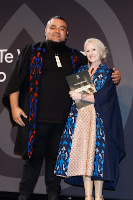 Photo from Ceremony 7 of the TWoA Tāmaki Makaurau 2025 Graduations (May 2025) held at the Mangere Arts Centre in Auckland, New Zealand on Wednesday, 28 May, 2025. Photo by Mike Walen / KeyImagery Photography. Copyright: © 2025 Te Wānanga o Aotearoa.