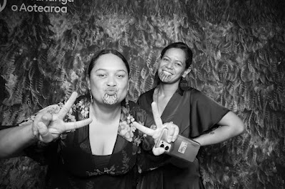 Booth photo from the TWoA Tainui 2023 Graduations (Ceremony 2 - Wednesday Afternoon), held at Hamilton Boys High School, Hamilton, Waikato, New Zealand on Wednesday, 19 April 2023. Photo: InstaBooth by KeyImagery Photography. Copyright: © Te Wānanga o Aotearoa.