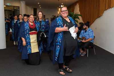 Photo from the TWoA Tāmaki Makaurau 2024 Graduations (Ceremony 4 @ 7pm), held at Church Unlimited, Glendene, Auckland, New Zealand on Tuesday, 25 June, 2024. Photo: Alick Saunders for KeyImagery Photography. Copyright: © Te Wānanga o Aotearoa.