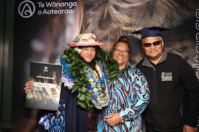 Booth photo from Ceremony 2 of the TWoA Tāmaki Makaurau 2025 Graduations (March 2025) held at the Mangere Arts Centre in Auckland, New Zealand on Wednesday, 12 March, 2025. Photo: InstaBooth by KeyImagery Photography. Copyright: © 2025 Te Wānanga o Aotearoa.