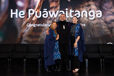 Photo from Ceremony 7 of the TWoA Tāmaki Makaurau 2025 Graduations (May 2025) held at the Mangere Arts Centre in Auckland, New Zealand on Wednesday, 28 May, 2025. Photo by Mike Walen / KeyImagery Photography. Copyright: © 2025 Te Wānanga o Aotearoa.
