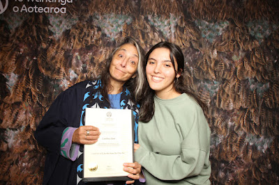Booth photo from the TWoA Tainui 2023 Graduations (Ceremony 1 - Wednesday Morning), held at Hamilton Boys High School, Hamilton, Waikato, New Zealand on Wednesday, 19 April 2023. Photo: InstaBooth by KeyImagery Photography. Copyright: © Te Wānanga o Aotearoa.