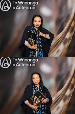 Booth photo from Ceremony 1 of the TWoA Tāmaki Makaurau 2025 Graduations (November Ceremonies) held at Church Unlimited, Glendene, Auckland, New Zealand at 12pm on Tuesday, 11 November, 2025. Photography by InstaBooth / KeyImagery Photography. Copyright: © 2025 Te Wānanga o Aotearoa.