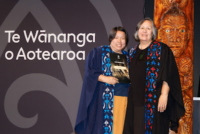 Photo from Ceremony 7 of the TWoA Tāmaki Makaurau 2025 Graduations (May 2025) held at the Mangere Arts Centre in Auckland, New Zealand on Wednesday, 28 May, 2025. Photo by Mike Walen / KeyImagery Photography. Copyright: © 2025 Te Wānanga o Aotearoa.