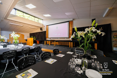 Photo from the 2023 Bubbles After 5 event hosted by the St Paul's Collegiate Foundation, at St Paul's Collegiate in Hamilton, Waikato, New Zealand on Wednesday, 8 November, 2023. Photo by Mike Walen / KeyImagery Photography. Copyright: © St Paul's Collegiate.