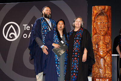Photo from Ceremony 7 of the TWoA Tāmaki Makaurau 2025 Graduations (May 2025) held at the Mangere Arts Centre in Auckland, New Zealand on Wednesday, 28 May, 2025. Photo by Mike Walen / KeyImagery Photography. Copyright: © 2025 Te Wānanga o Aotearoa.